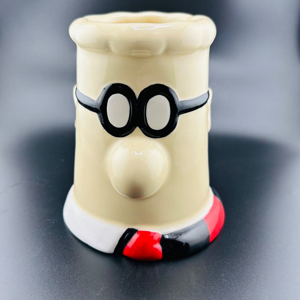 Vintage Dilbert Sculpted Ceramic Mug Treasure Craft 3D Coffee Cup Collectible